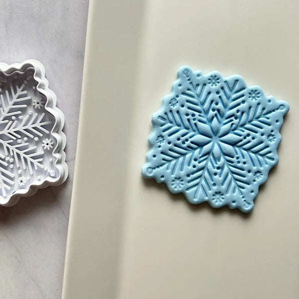 Christmas stamps and cookie cutters