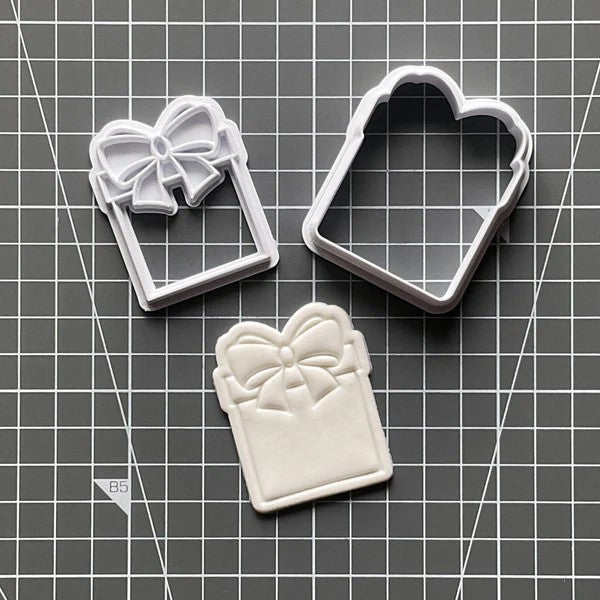 Christmas themed stamps and cutters