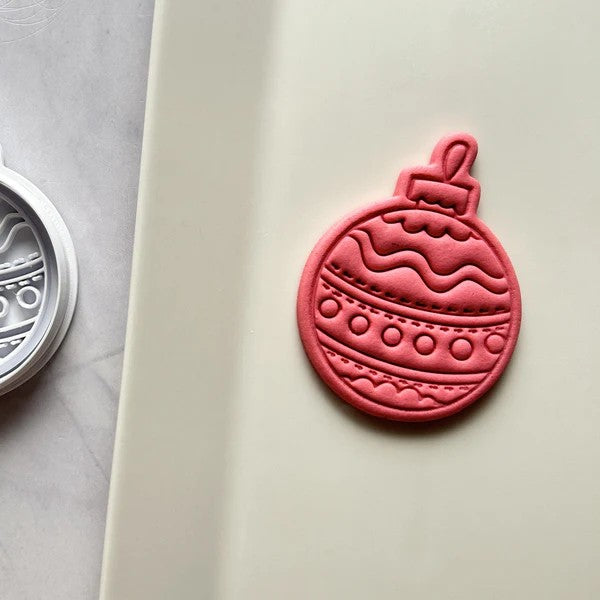 Christmas stamps and cookie cutters