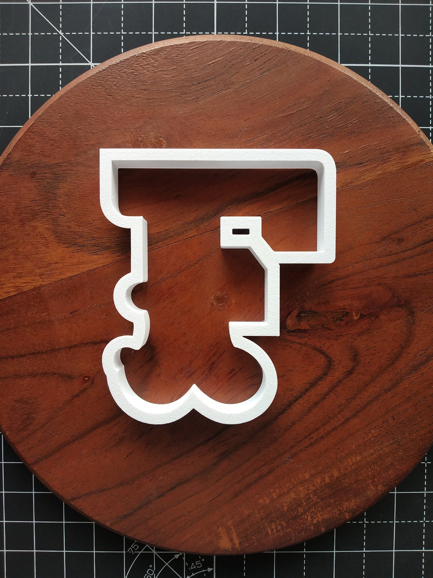 Decorative Alphabet cookie cutters