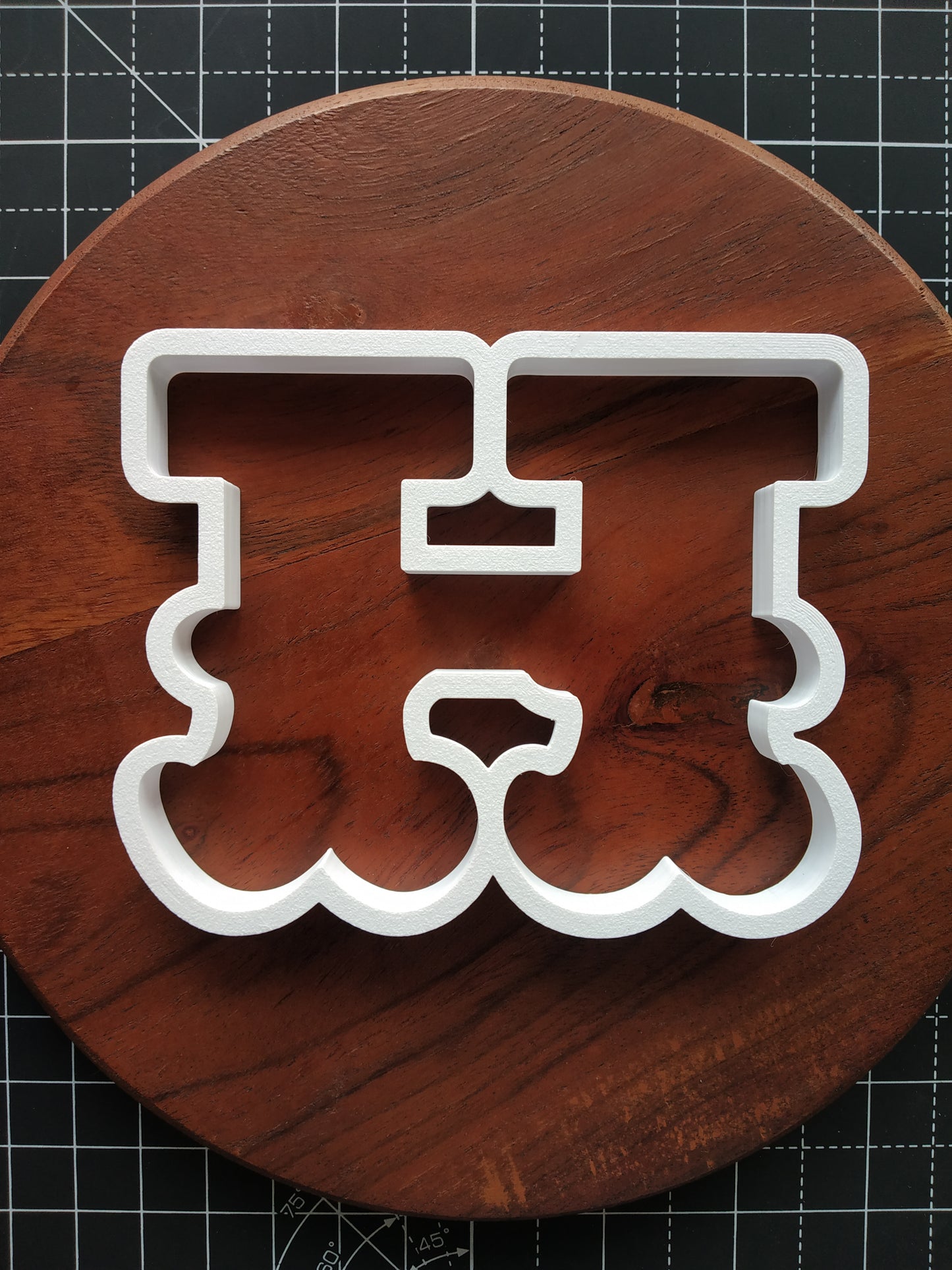 Decorative Alphabet cookie cutters
