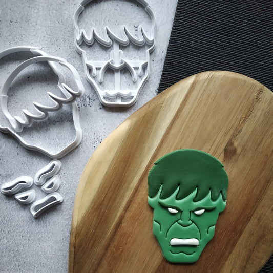 Hulk Face Stamp|Cutter 🎁 BUNDLE DEAL 🎁