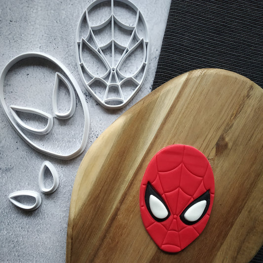 Spiderman Face v2 Stamp|Cutter 🎁 BUNDLE DEAL 🎁