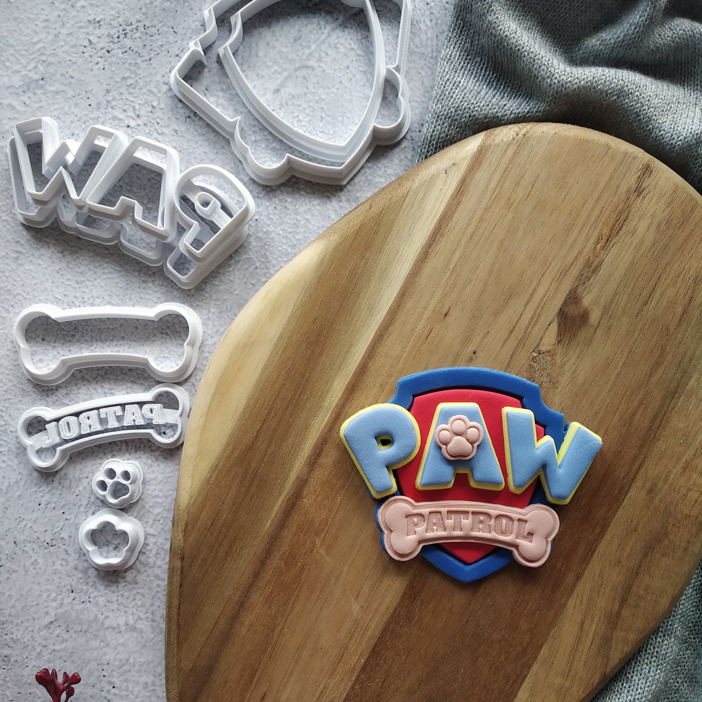 Paw patrol logo Stamp|Cutter π BUNDLE DEAL π