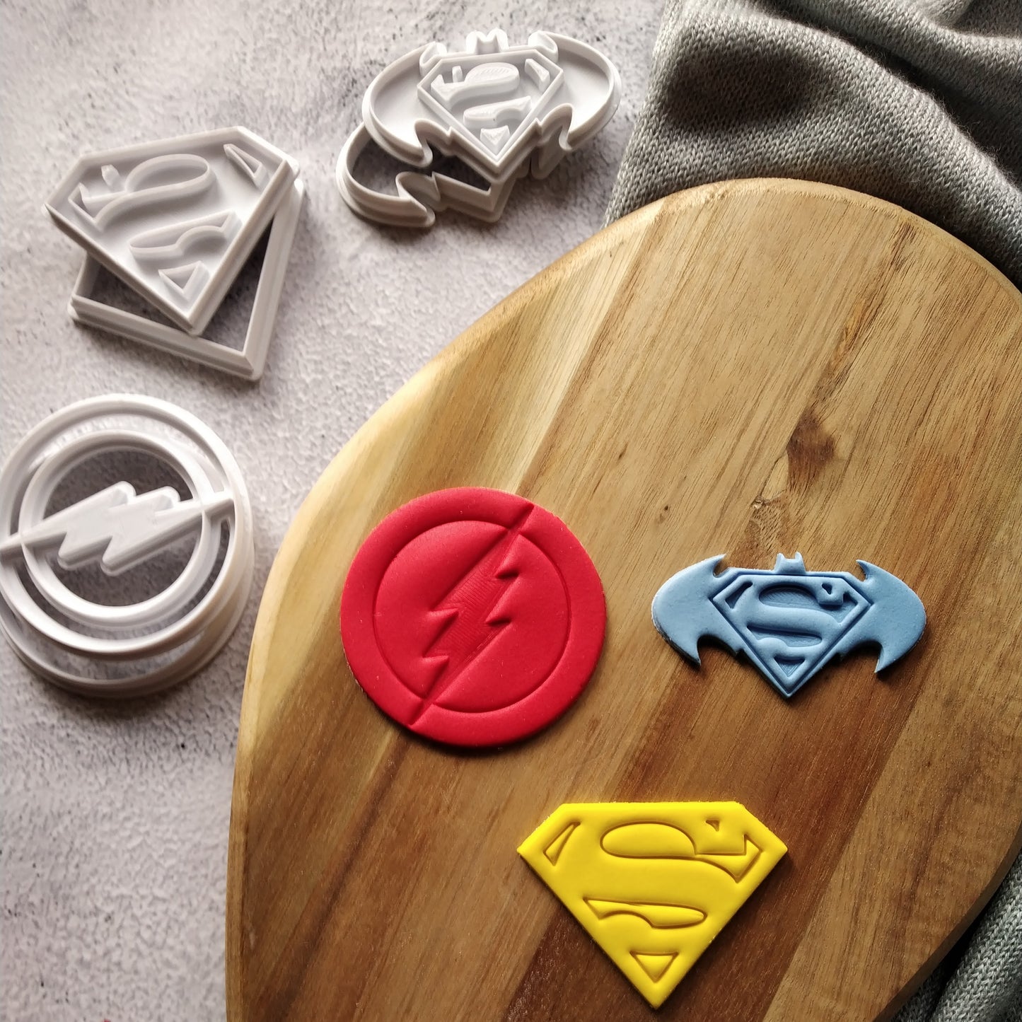 Superhero Logo Stamp|Cutter π BUNDLE DEAL π