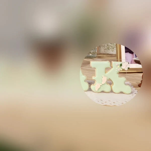 Decorative Alphabet cookie cutters