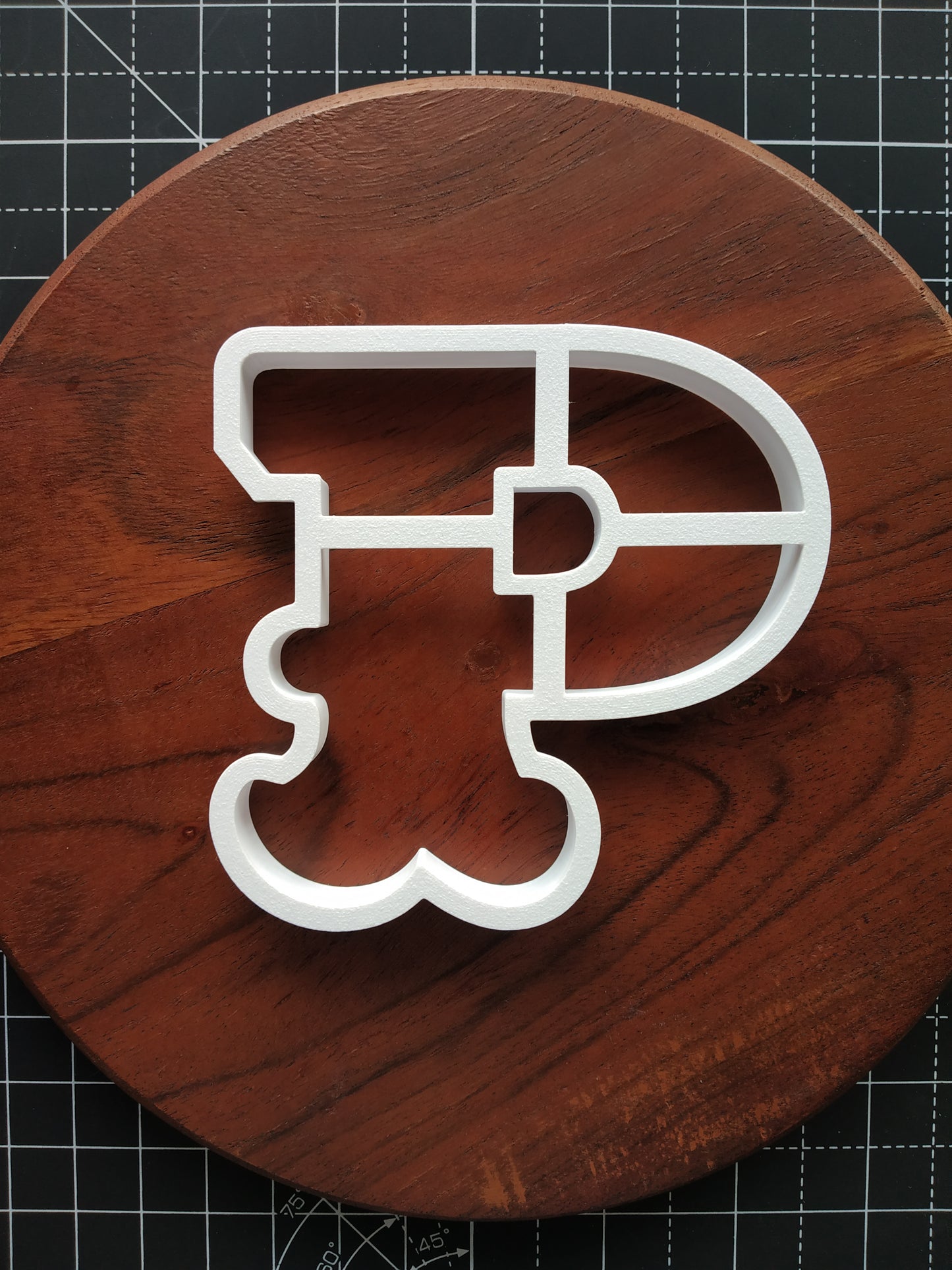 Decorative Alphabet cookie cutters