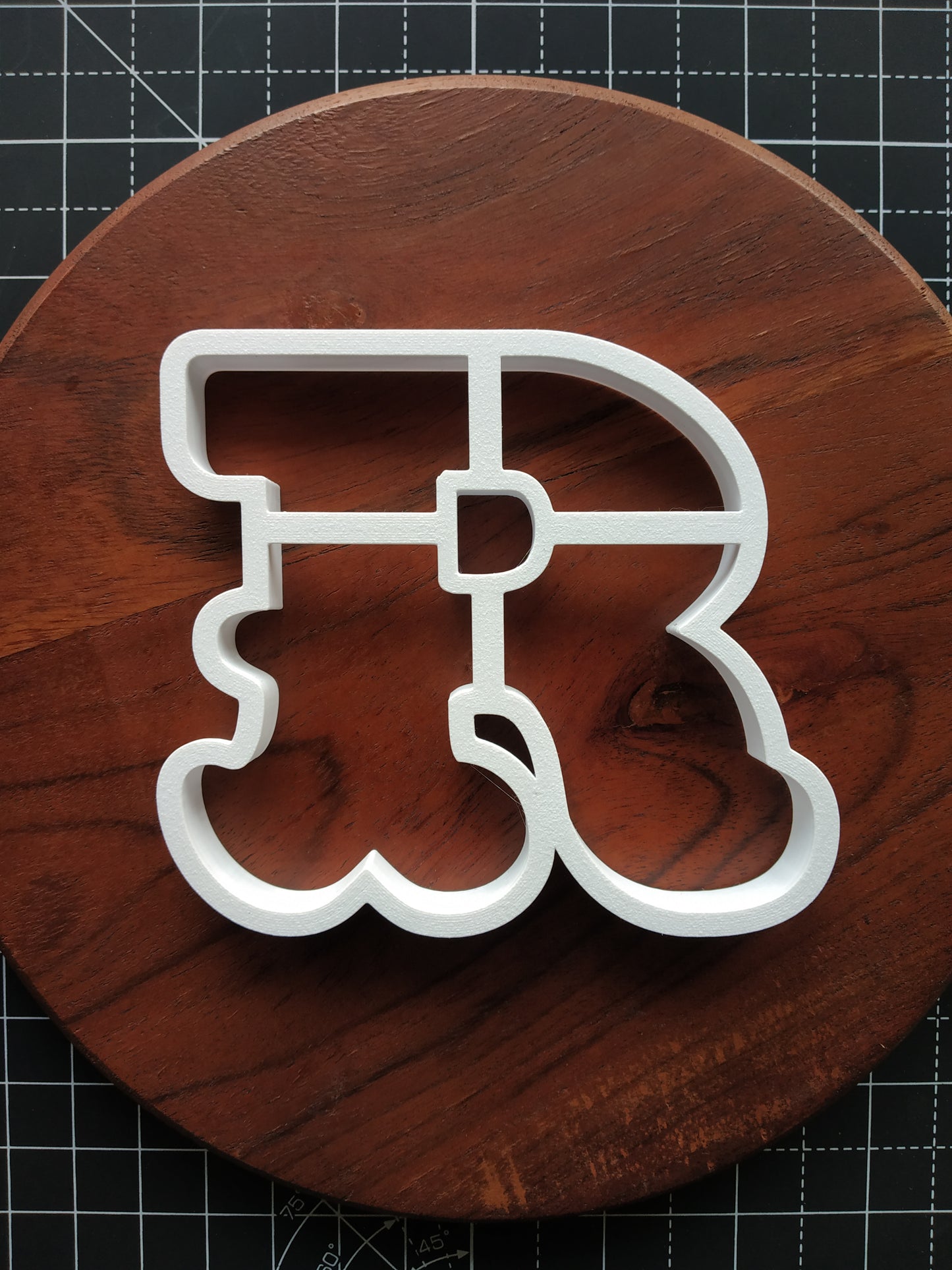 Decorative Alphabet cookie cutters