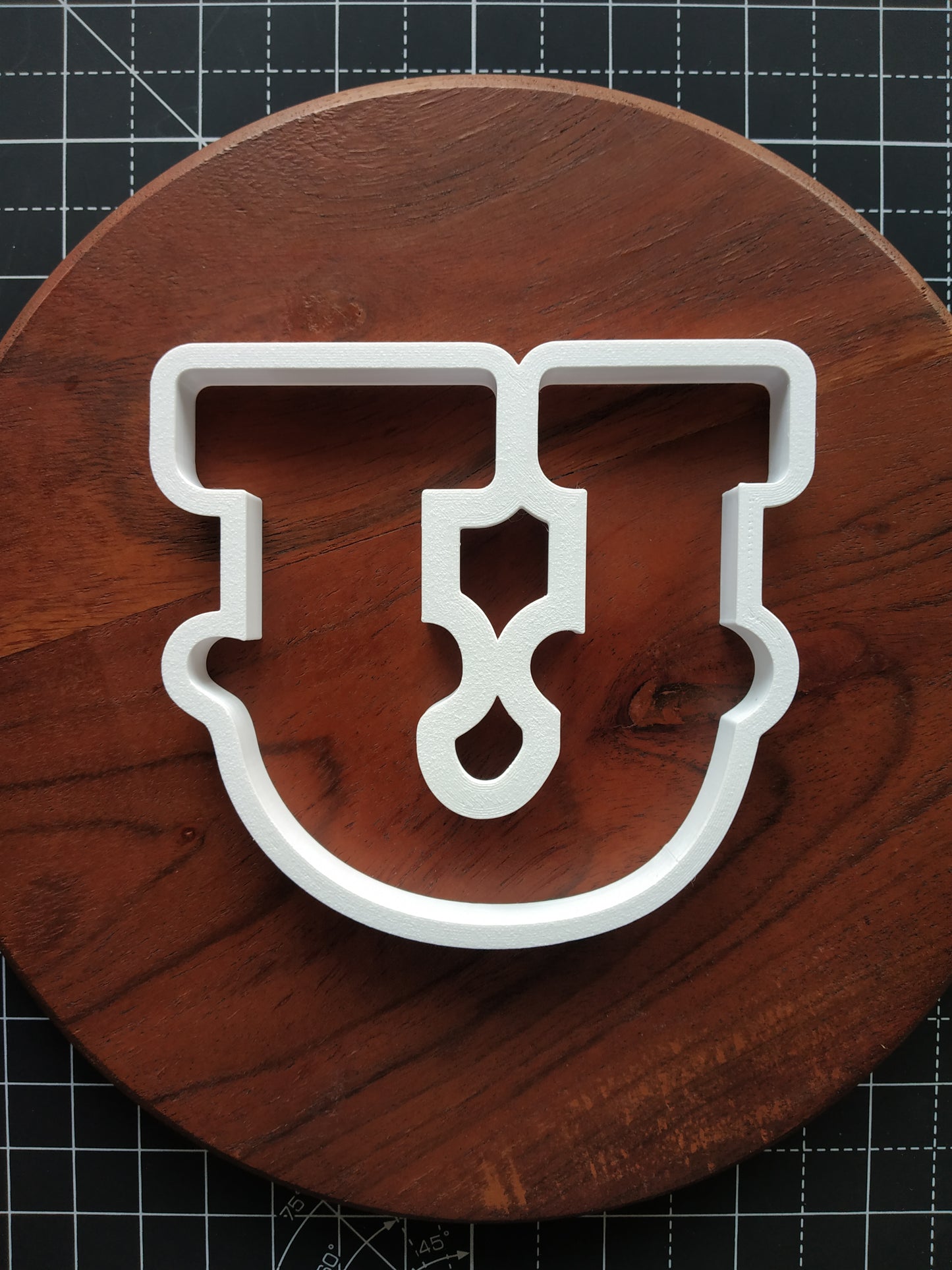 Decorative Alphabet cookie cutters