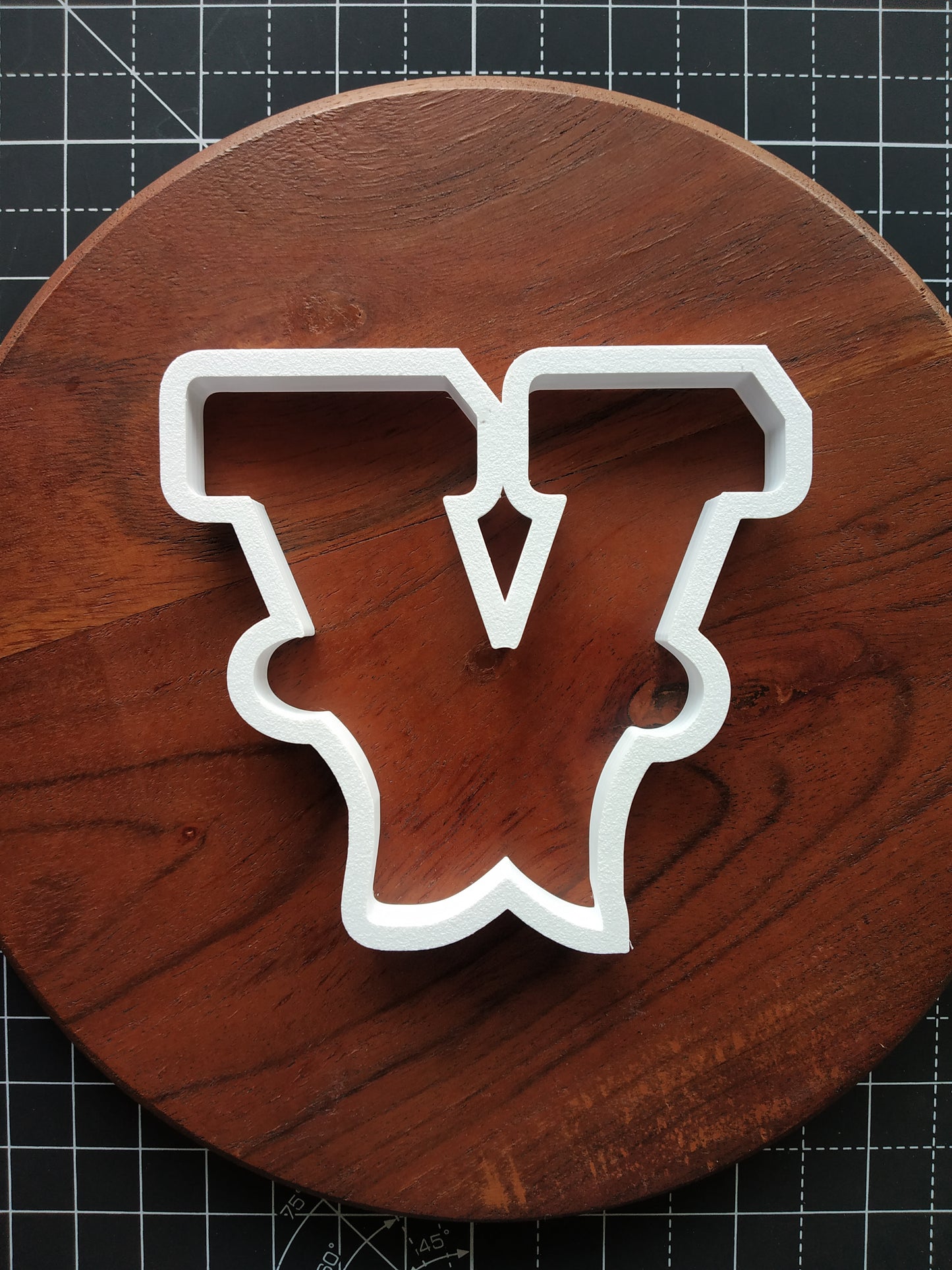 Decorative Alphabet cookie cutters