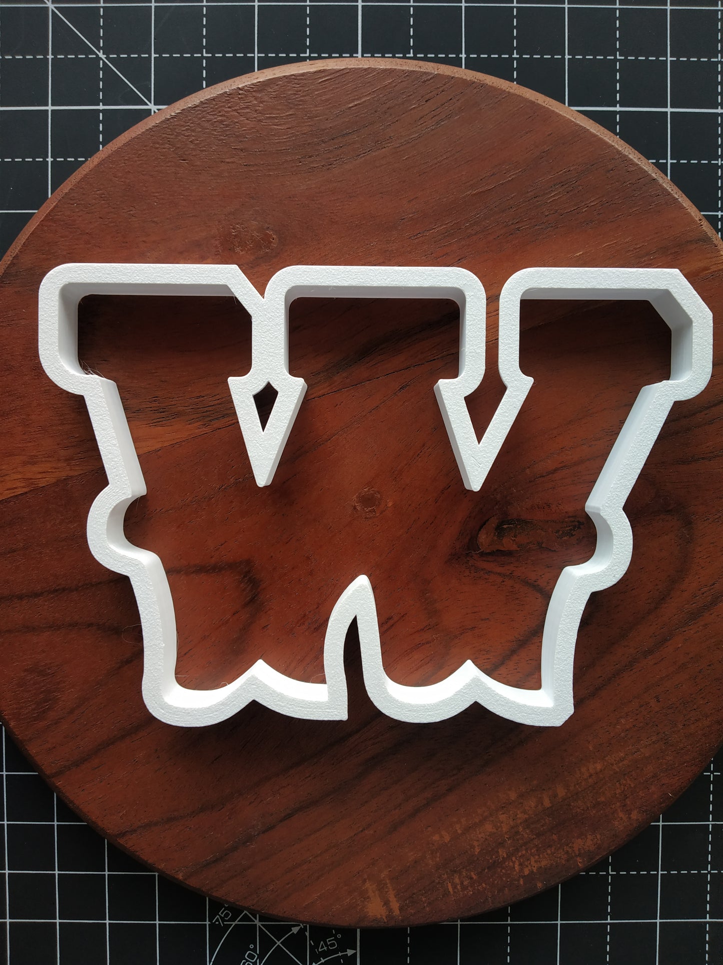Decorative Alphabet cookie cutters