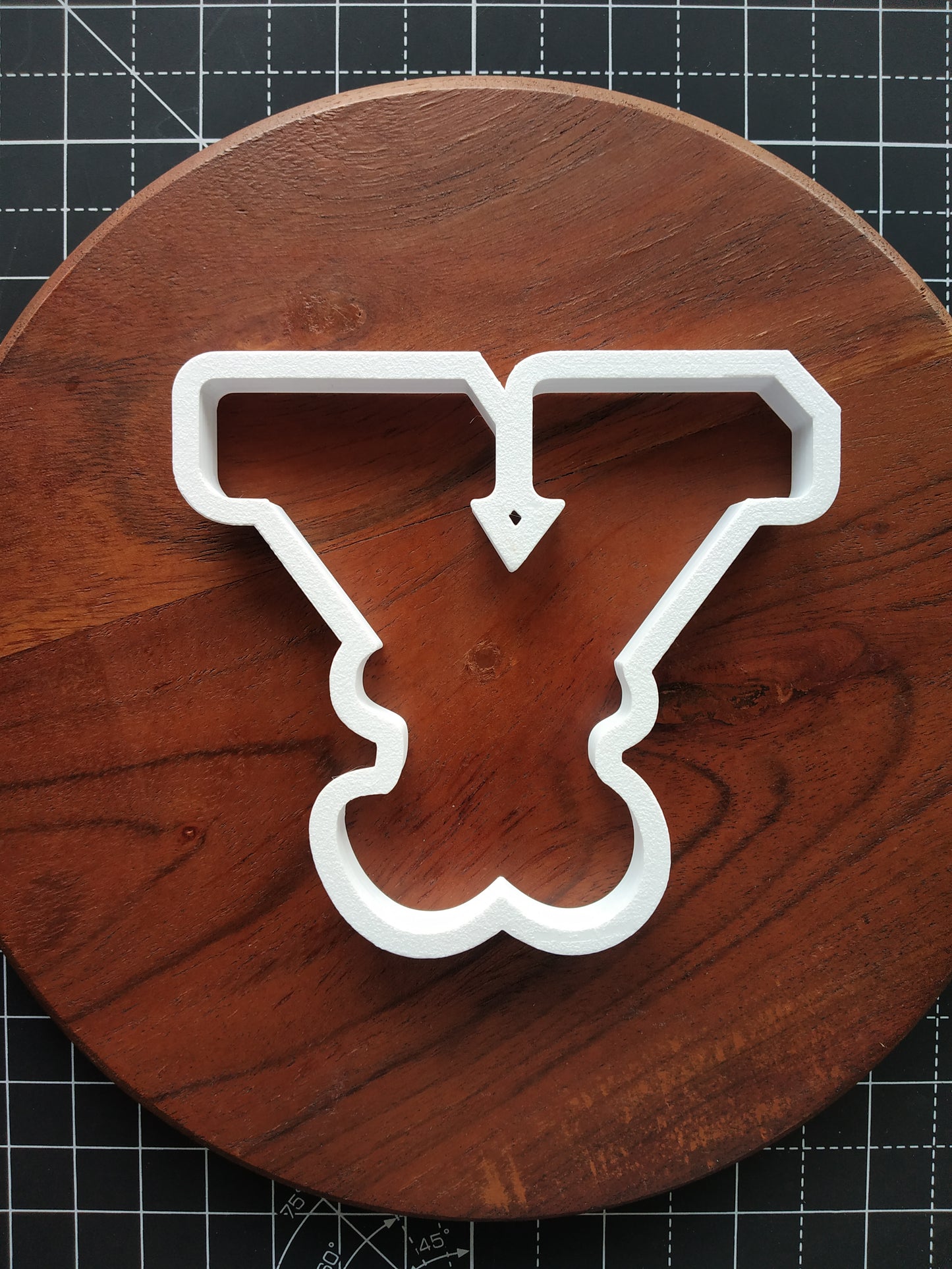 Decorative Alphabet cookie cutters