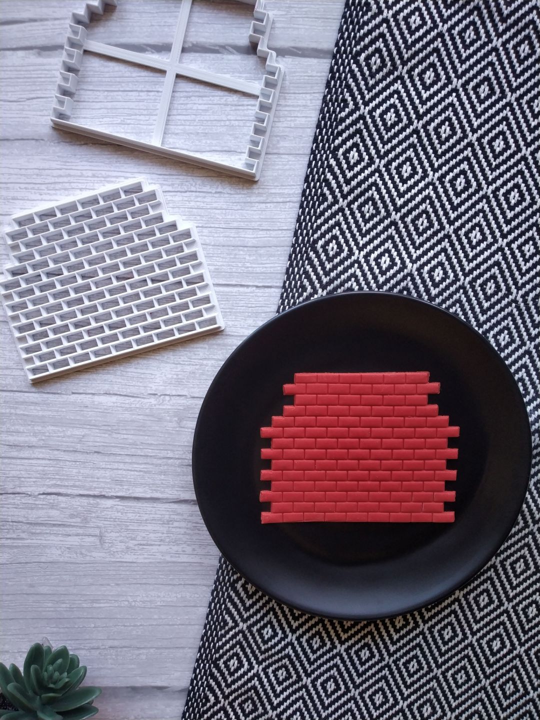 Brick Wall Stamp | Cutter π BUNDLE DEAL π