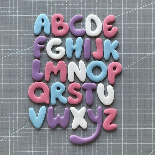 Bluey Font Fondant Cutter Set