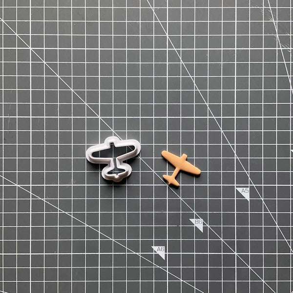 Vintage Aeroplane Fondant Cutter