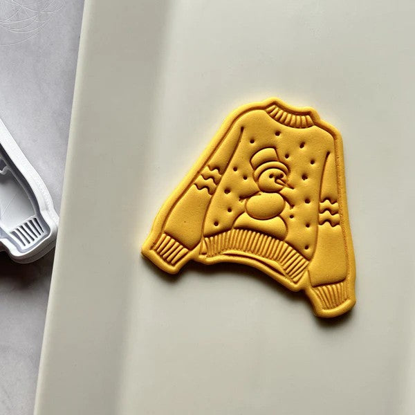 Christmas stamps and cookie cutters