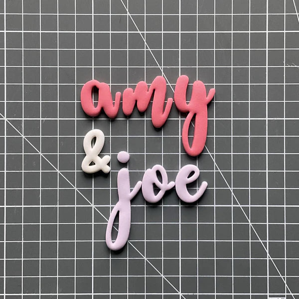 Cursive Alphabet Lowercase Cutters