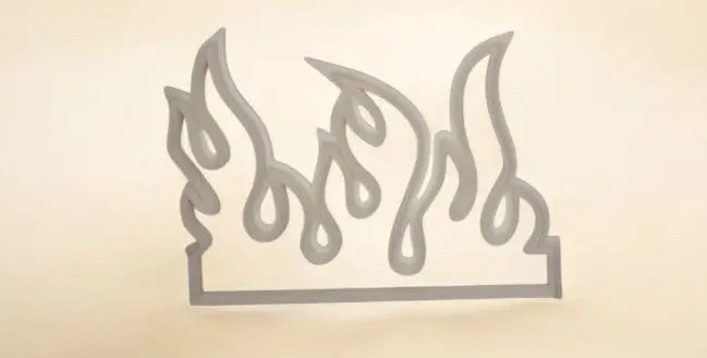 Flame Fondant Cutter