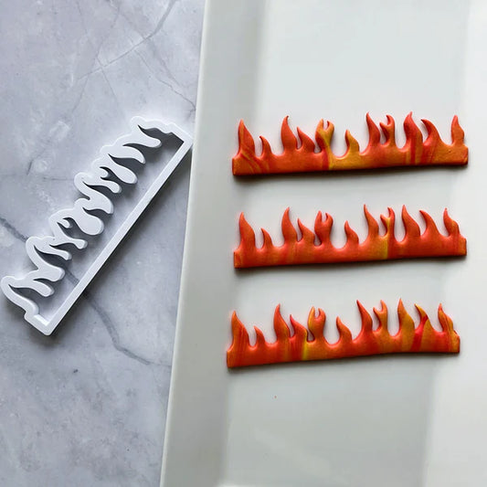 Flame small Fondant Cutter