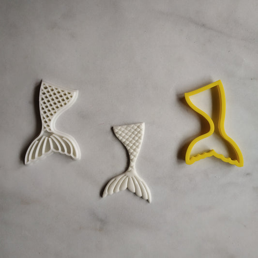 Mermaid Tail Stamp|Cutter