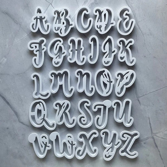 Cursive Letter Uppercase Cutters