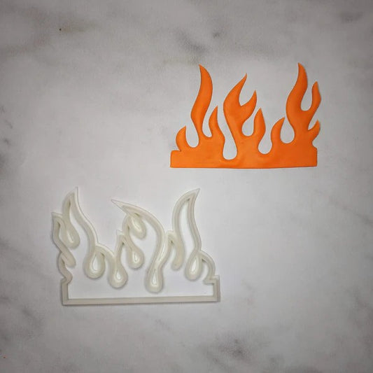 Flame Fondant Cutter